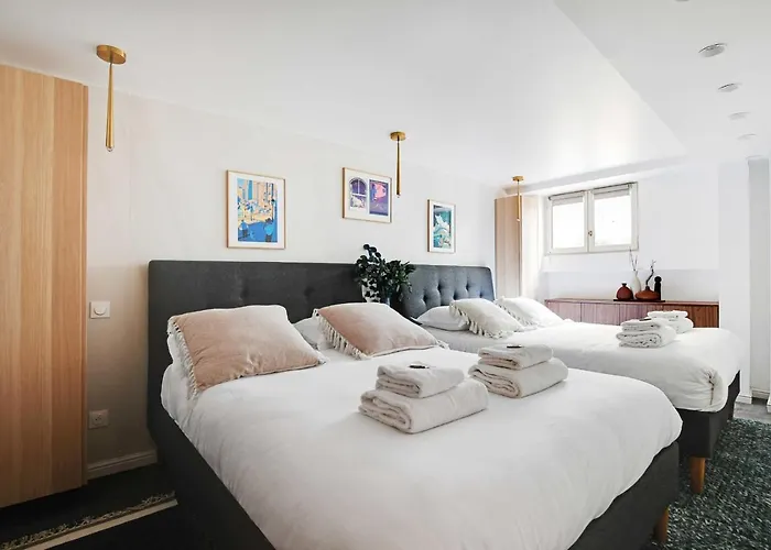 شقة Amazing 10p3br Beaubourg - Centre De *